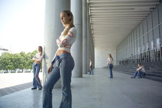 The original HugShirt photographed outdoors